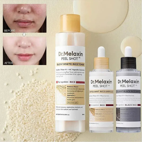 Dr. Melaxin Glow RiceGlass Skin Premium Kit (6 pcs)™