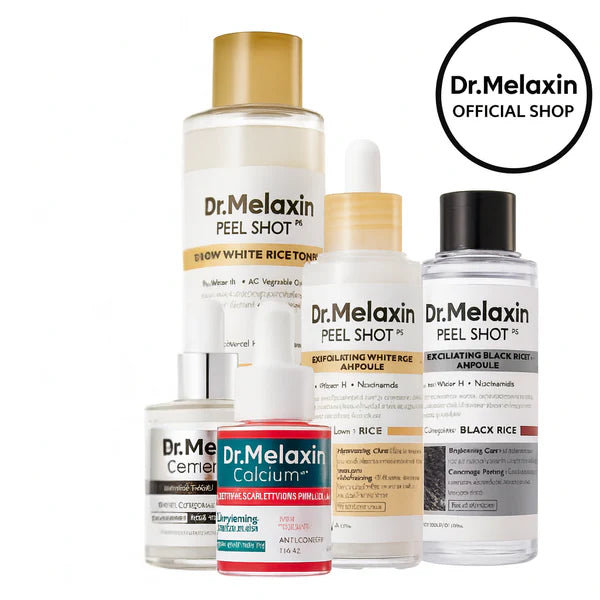 Dr. Melaxin I Offical Glass Skin Essential Kit (5 pcs)™
