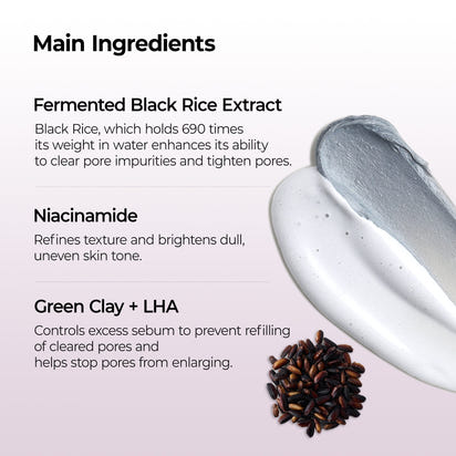 Peel Shot Black Rice Mochi Whip Cleanser